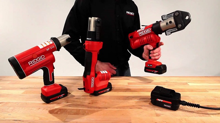 Uso de herramientas marca RIDGID