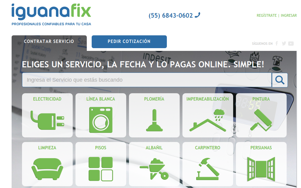 Ya es Posible Contratar Servicios de Plomería y Más por la Web